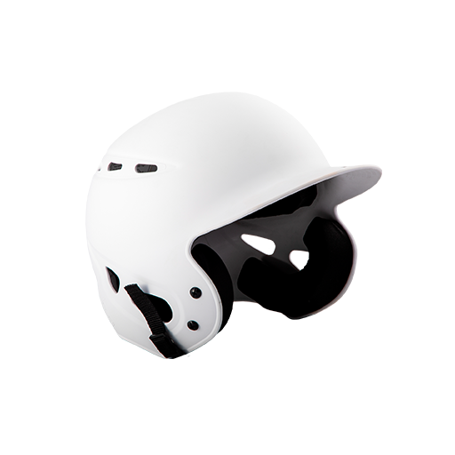 [CUS-DGR-HELM-REB-WH-S/M] Rebel Batting Helmet (S/M, White)