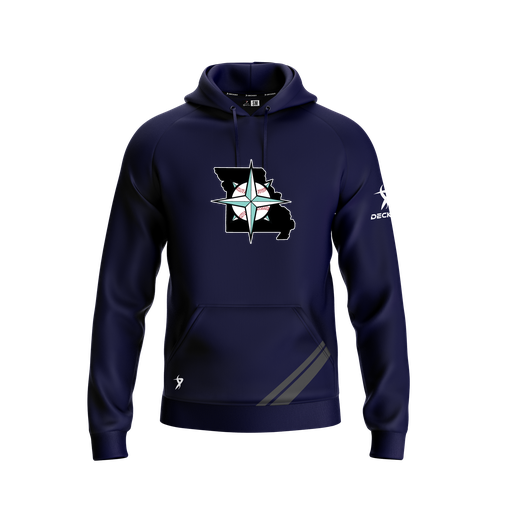 [FOLHSMNV-YXS-LOGO3] Decker Summit Hoodie (Youth XS, Navy, Logo 3)