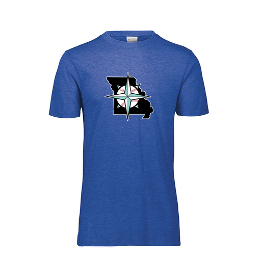 [3066.U55.S-LOGO3] Youth Ultra-blend T-Shirt (Youth S, Royal, Logo 3)