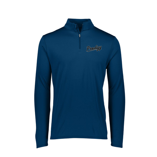 [FTLQFLNV-FAXS-LOGO2] Ladies Flex-Lite 1/4 Zip Shirt (Female Adult XS, Navy, Logo 2)