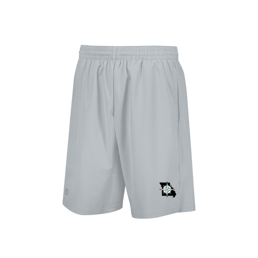 [229656-SIL-YS-LOGO3] Youth Weld Short (Youth S, Silver, Logo 3)
